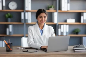 What specialities are available through online doctors?